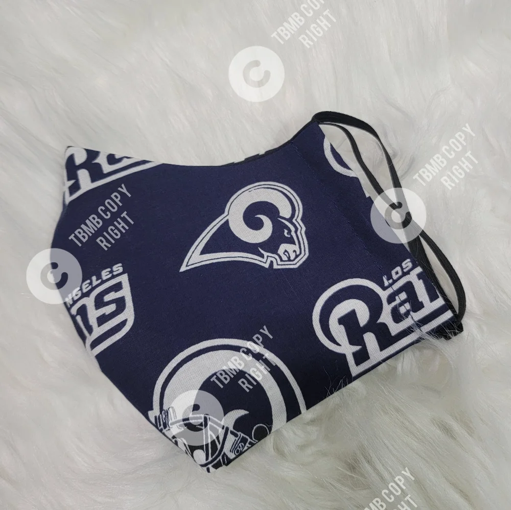LA Rams Face Mask Child Size